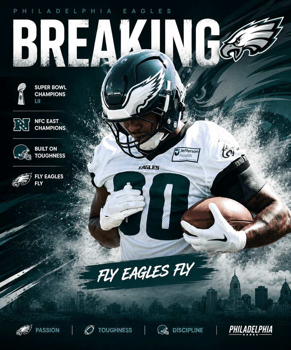 PHILLY SHOCKER: Vic Fangio’s newest update on Jihaad Campbell first sparks panic — then brings major relief to Eagles fans